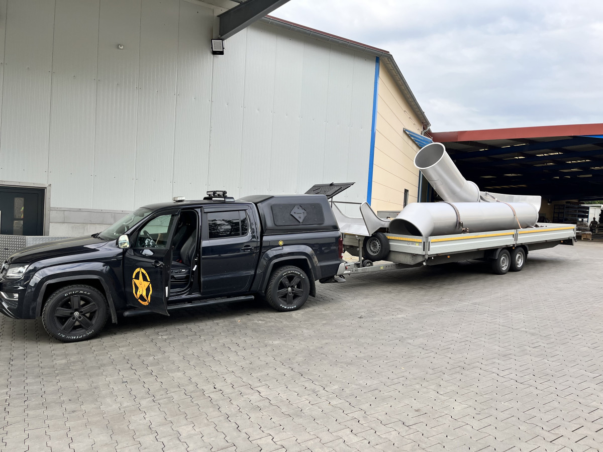 Der dicke bei der Arbeit
