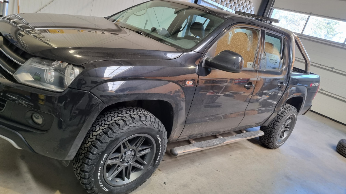 Neue Räder in 265/65R18 auf Dirt62 9x18